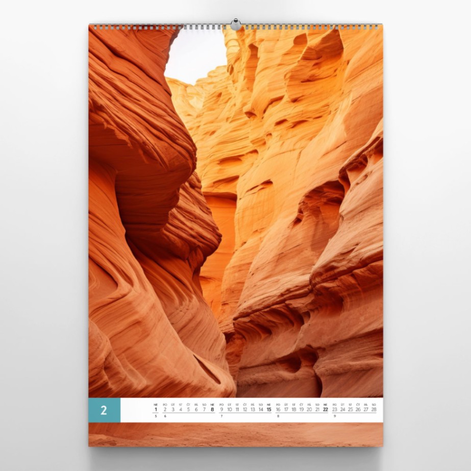 Wandfotokalender Line