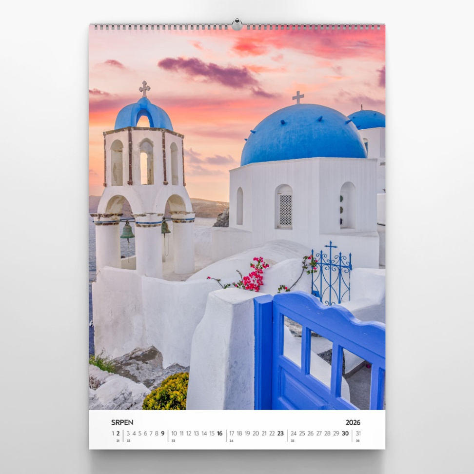 Wandfotokalender Minimal