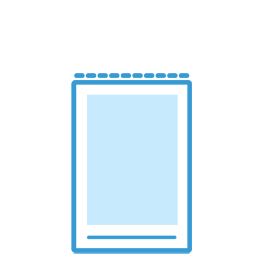 Wandfotokalender Trendy mit eigenen Fotos, A4 Hochformat