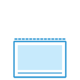 Wandfotokalender Trendy mit eigenen Fotos, A4 Querformat